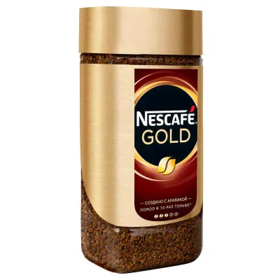 Кофе Nescafe Gold 190г ст/б-4