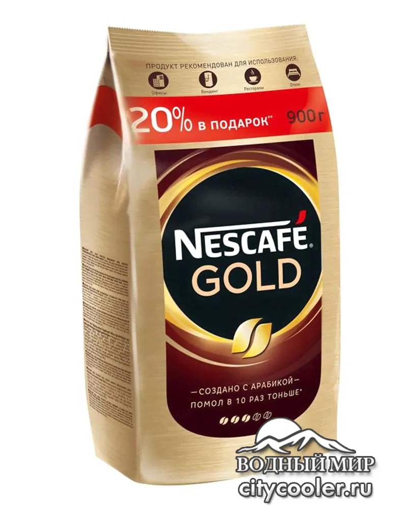 Кофе Nescafe Gold 900 грамм-0