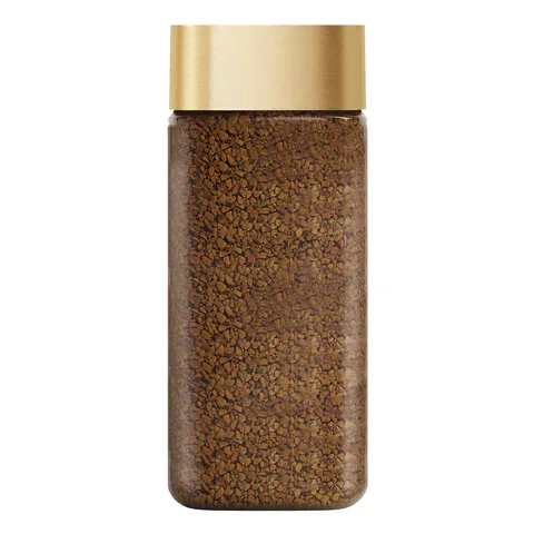 Кофе молотый в растворимом NESCAFE "Gold" 190 г, стеклянная банка, сублимированный, 12135508-2