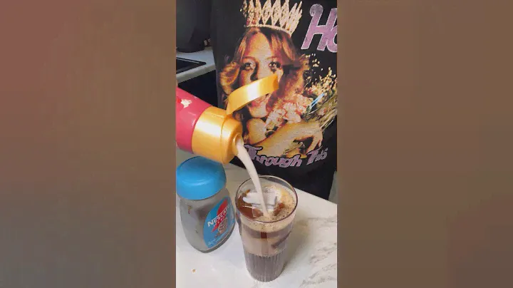 DIY Making Ice Coffee at Home ☕️