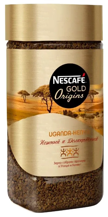 Кофе растворимый Nescafe Gold Origins Uganda-Kenya, 85 г