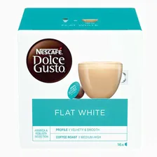 Кофе Nescafe Dolce Gusto Flat white в капсулах 11,7 г х 16 шт, 3 упаковки