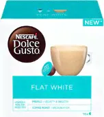Кофе Nescafe Dolce Gusto Flat White с молоком, 16 капсул
