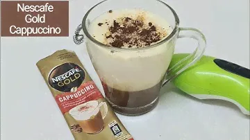 Nescafe Gold Cappuccino Coffee Recipe By Ama Hawa
