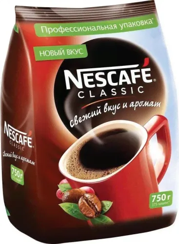 Nescafe. Classic Россия 750 гр. мягкая упаковка