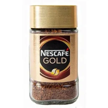 Кофе растворимый сублимированный "Nescafe Gold ", 47,5 г.-0