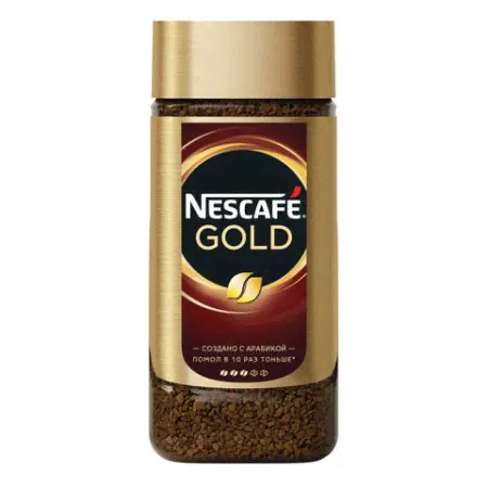 Nescafe Gold растворимый 190 гр (1шт)-0
