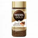 Кофе растворимый Nescafe GOLD Barista Latte Style с добавлением натурального жареного молотого ароматизированный, стеклянная банка, 85 г