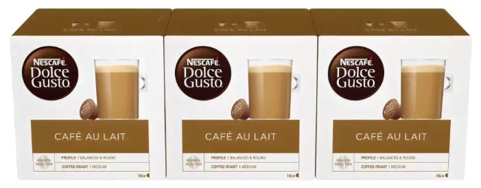 Кофе в капсулах Nescafe Dolce Gusto Cafe Au Lait (48 капс.)-0