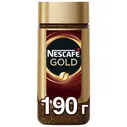 Кофе растворимый NESCAFE Gold 190 г, стекло