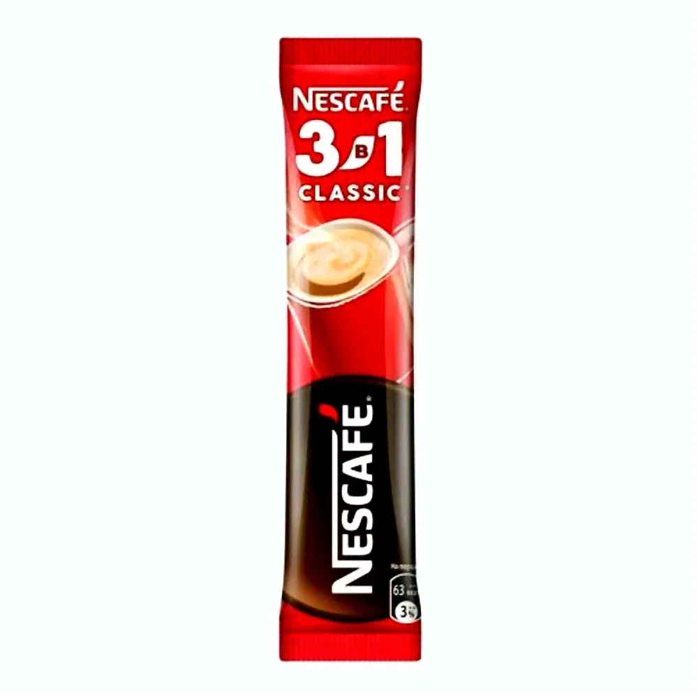 Кофе растворимый Nescafe 3в1 Классик стик