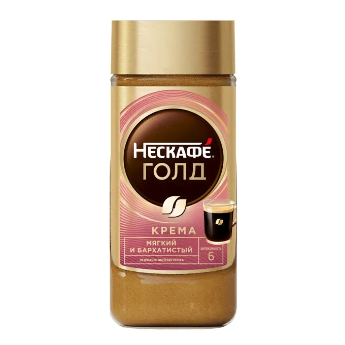 Кофе растворимый Nescafe Голд Крема 170 г-3