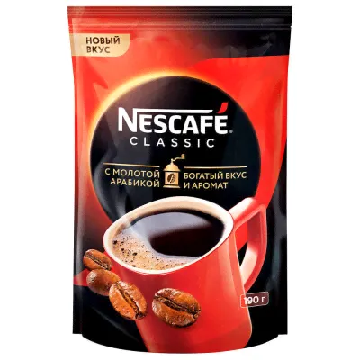 Кофе Nescafe Classic 190г м/у-0