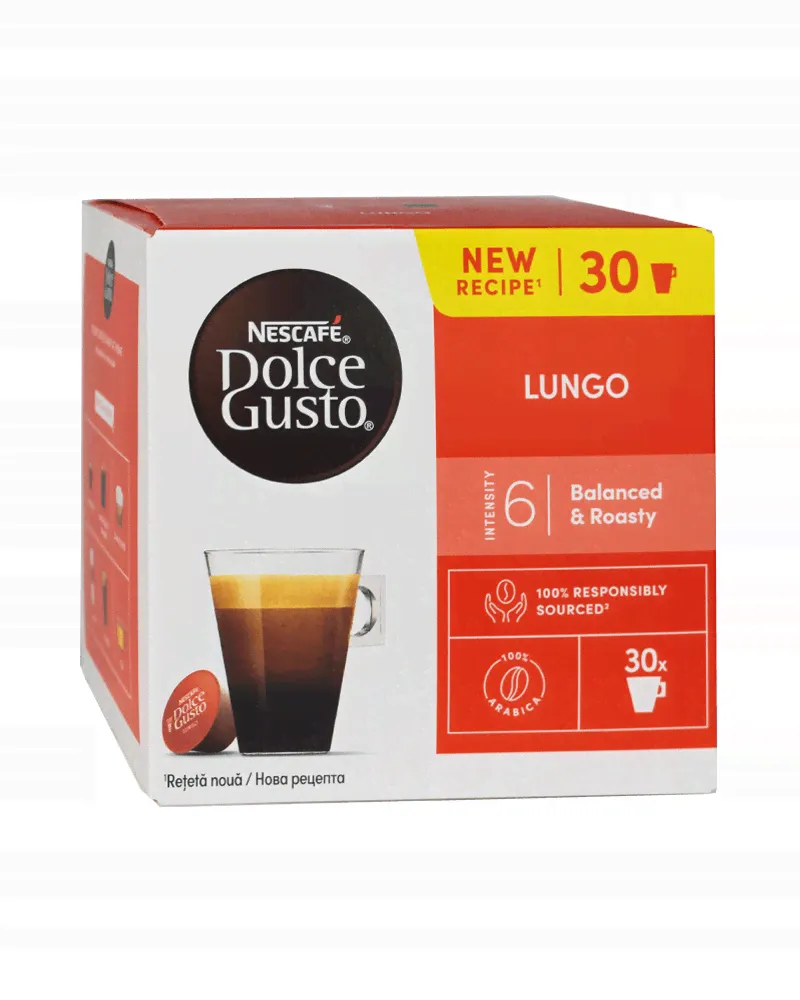 Кофе NESCAFE DOLCE GUSTO LUNGO в капсулах 30 шт.