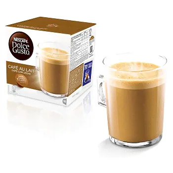 Кофе в капсулах Nescafe Dolce Gusto Cafe Au Lait(cafe con leche) 16 кап