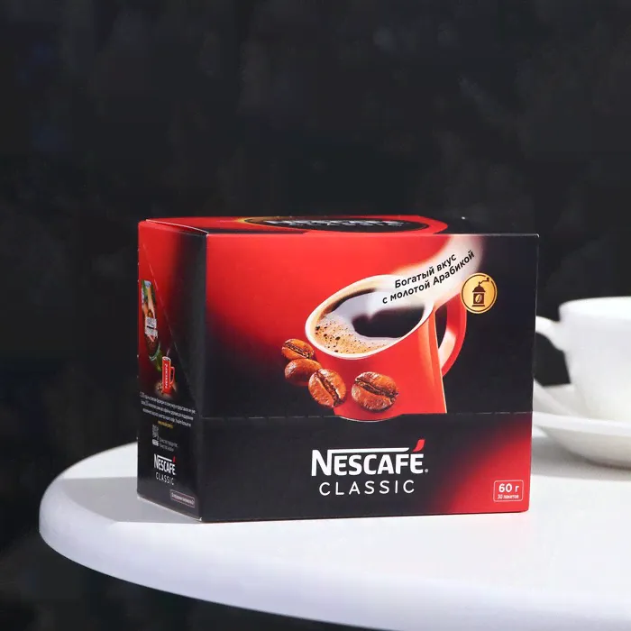 Кофе растворимый Nescafe Classic, 2 г-0