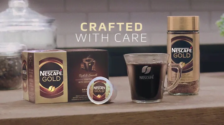 NESCAFÉ GOLD – Crafted with Care – K Cup & Jar