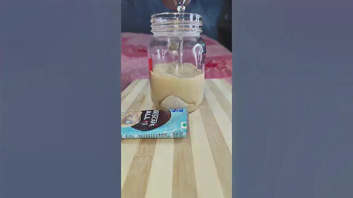 Nescafe Frappe Instant Coffee 😋#youtubeshorts #viral #likeandsubscribe 💕