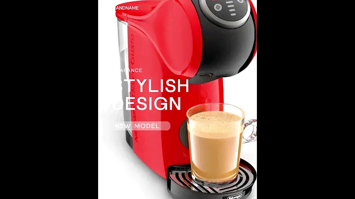 Nescafe Dolce Gusto by De'Longhi GENIO S PLUS Automatic Capsule Coffee Machine wi