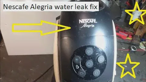 Nescafe Alegria water leak fix