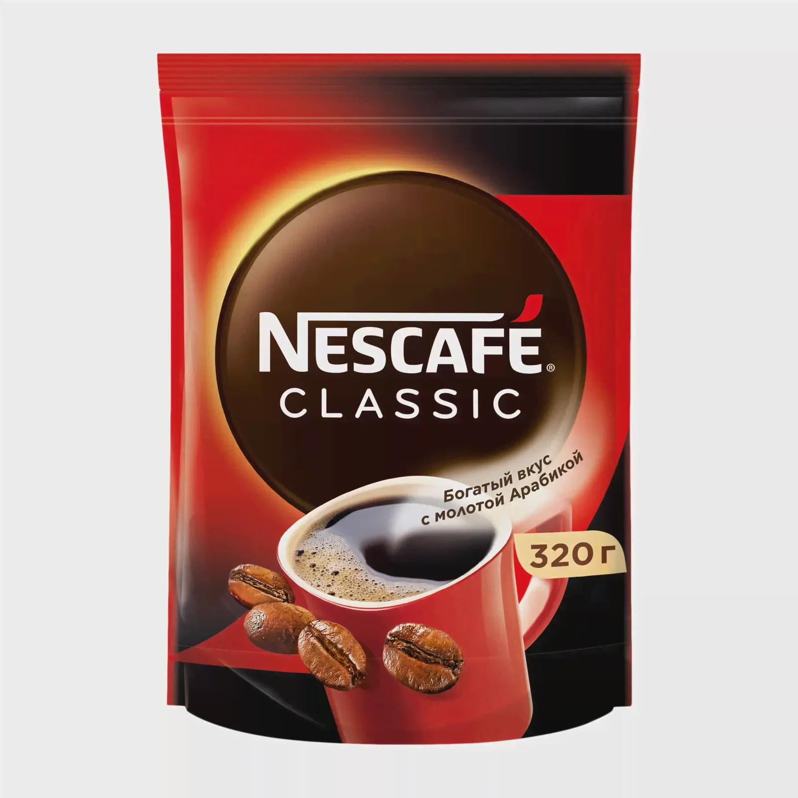 Кофе растворимый Nescafe Classic Арабика 320г
