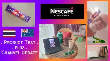 NESCAFE Blend and Brew Instant Coffee 3in1 Product Test + Channel Update on Coffee Chill TV #coffee