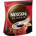 Кофе Nescafe Classic растворимый с добавлением молотого, 130г