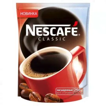 Кофе растворимый Nescafe Classic 250 г.