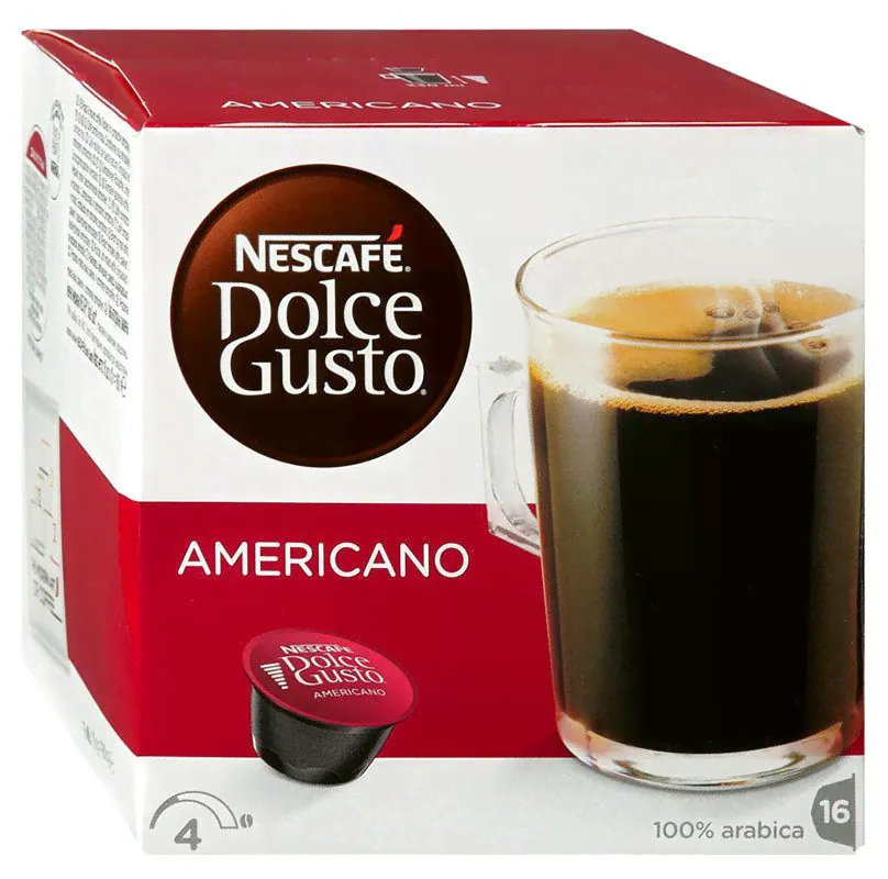 Nescafe Нескафе Дольче Густо Американо Dolce Gusto Americano 16 капсул-0