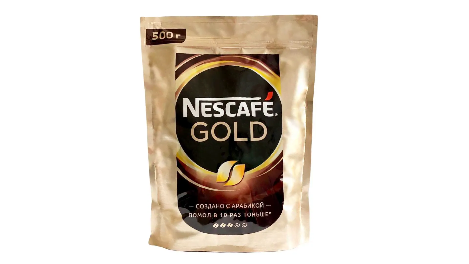Кофе растворимый Nescafe Gold (Нескафе Голд), 500 г, пакет