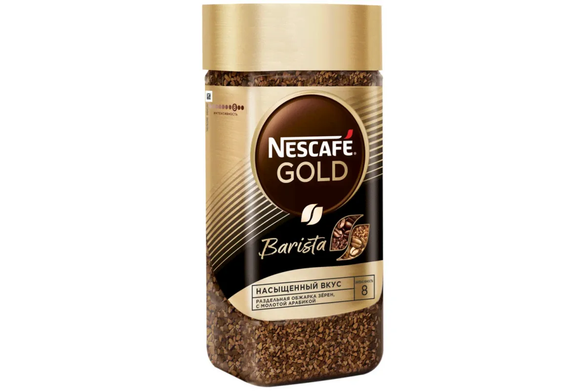 Кофе растворимый NESCAFE Gold Barista ст/б, 170г, Россия, 170 г-1