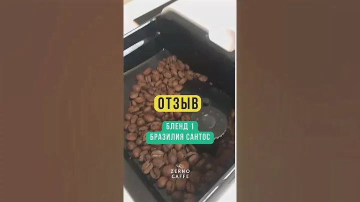 Бленд № 1 Зерновой кофе БРАЗИЛИЯ САНТОС арабика  | Кофе от Zerno Caffe на OZON #Кофе, #ЗерновойКофе