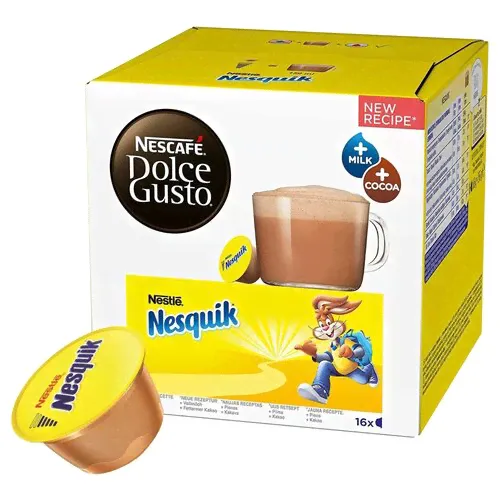 Какао в капсулах Nesquik для Nescafe Dolce Gusto, 16 кап. в уп., 3 уп. (48 капсул)