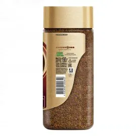 Кофе молотый в растворимом NESCAFE "Gold" 190 г, стеклянная банка, сублимированный, 12135508-1