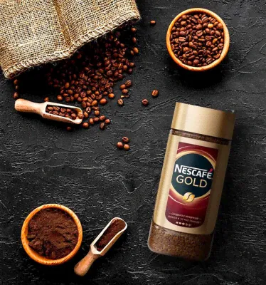 Кофе Nescafe Gold 190г ст/б-0