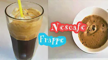 How to make Greek Frappe/Nescafe