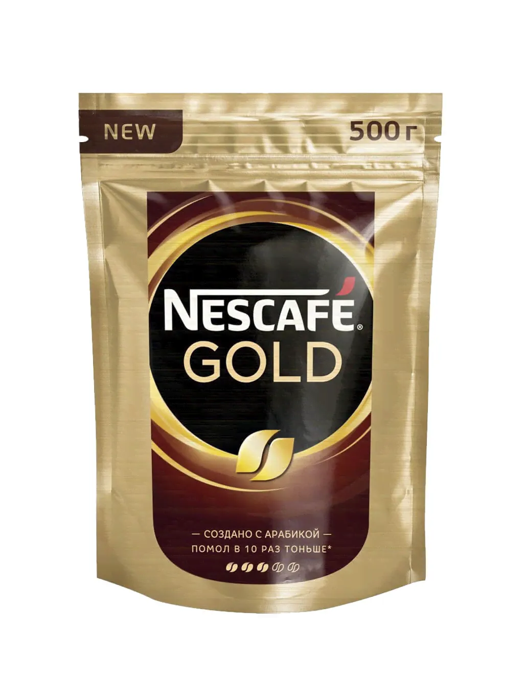 Nescafe Gold Нескафе Голд Кофе сублимированный 500 гр мягкая упаковка-0