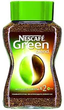 КОФЕ NESCAFE GREEN BLEND РАСТВОРИМЫЙ СУБЛИМИРОВАННЫЙ, В СТЕКЛЯННОЙ БАНКЕ, 95г
