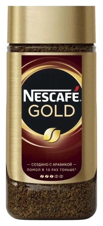 Nescafe Кофе Nescafe Gold раств.субл.190г стекло-3