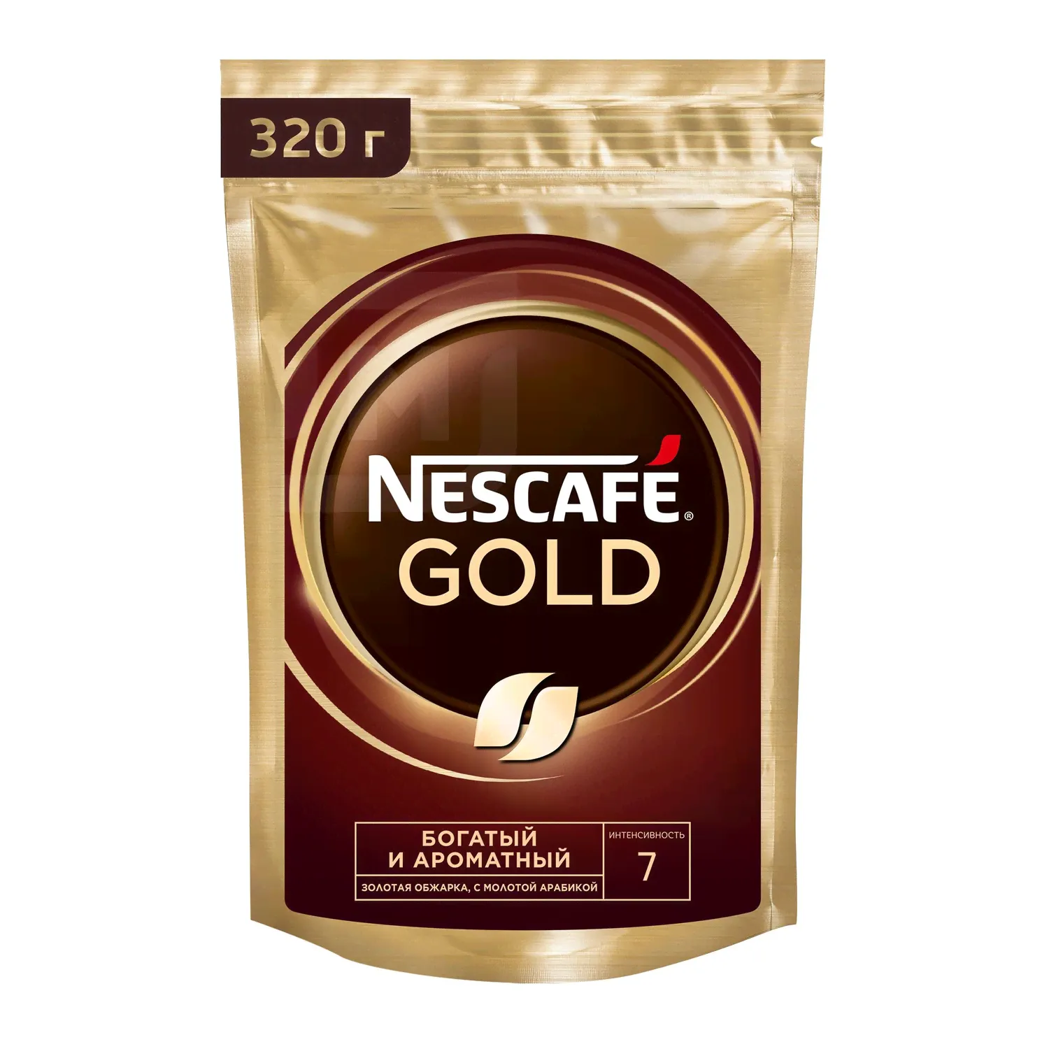 Кофе нескафе голд растворимый Nescafe Кофе Nescafe Gold растворимый сублимированный с добавлением жареного молотого кофе 320 г
