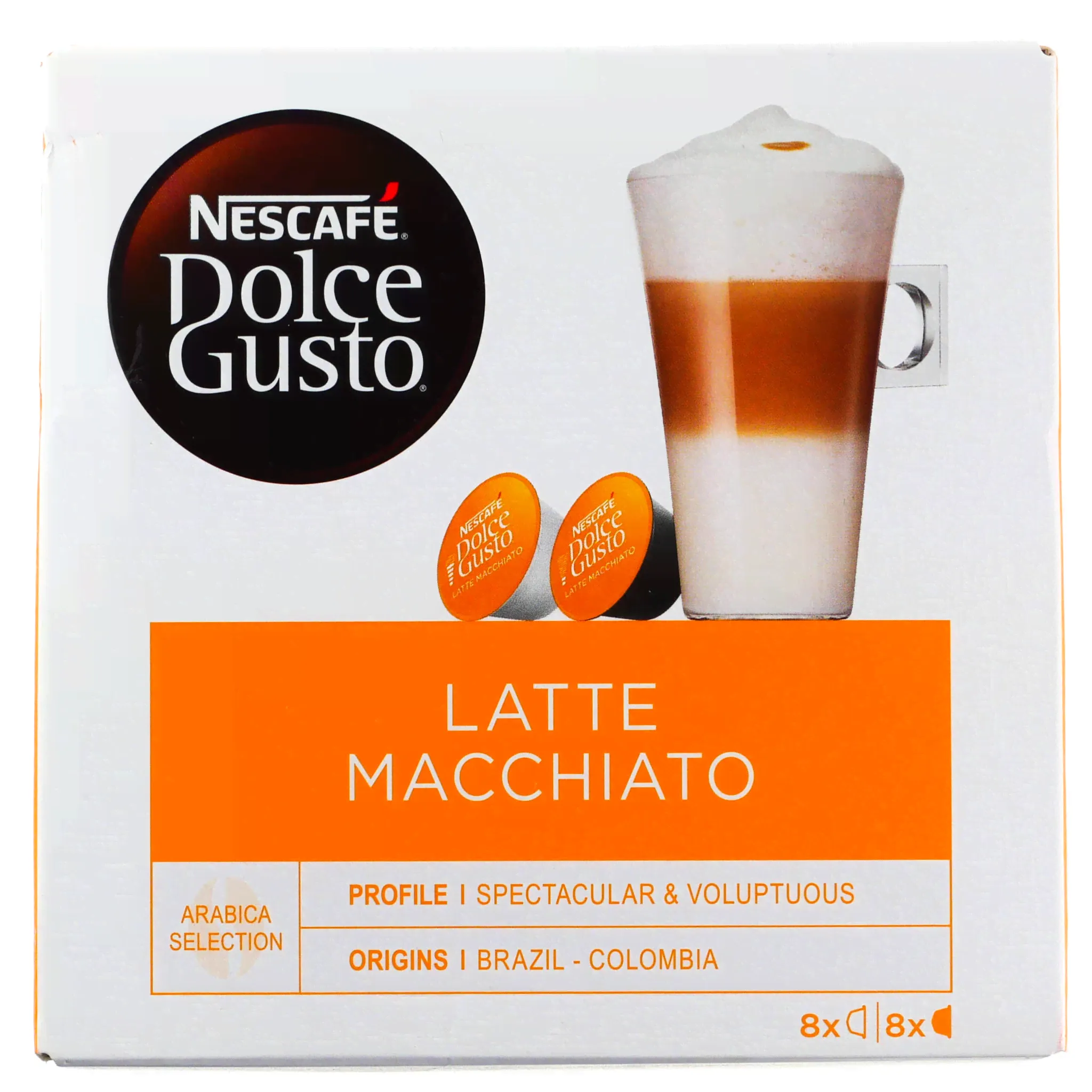 Кофе капсульный Nescafe (Нескафе) 16шт Dolce Gusto Latte Macchiato-2