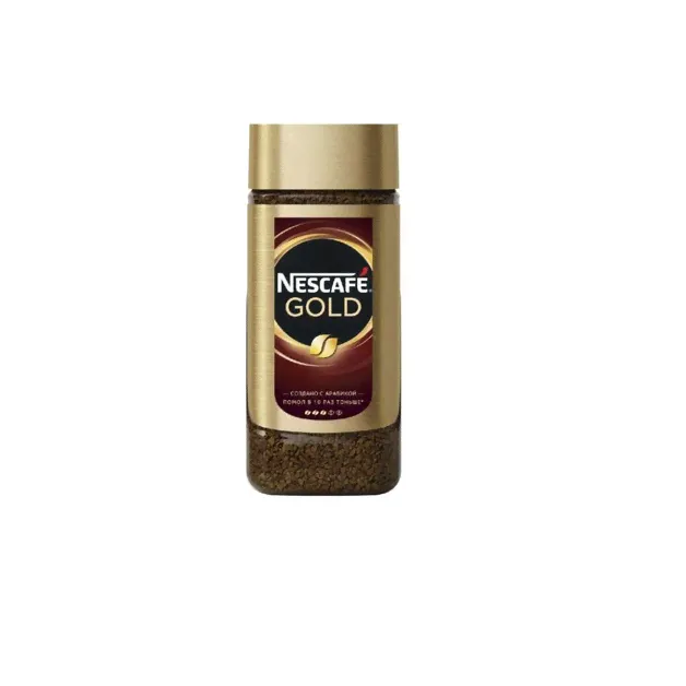 Кофе Молотый в Растворимом Nescafe Gold 95г Стекло