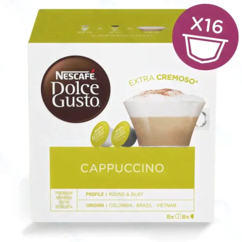 Кофе в капсулах Nescafe Dolce Gusto Cappucino, 16 капсул-0