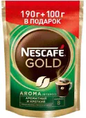 Кофе растворимый Nescafe Gold Aroma Intenso сублимированный c добавлением натурального жаренного молотого кофе, 290 г