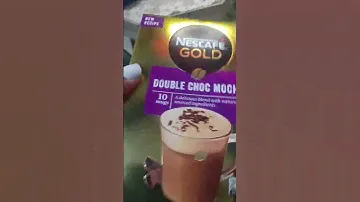 Nescafe # Gold mocha #satisyingsounds #viral #asmr shorts
