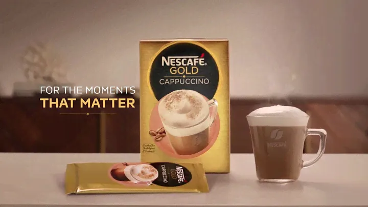 The NEW NESCAFÉ Gold Cappuccino