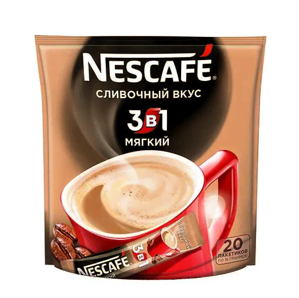 Кофе NESCAFE мягкий 3 в 1 1 шт 1шт