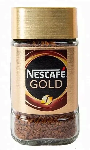 Кофе растворимый сублимированный "Nescafe Gold ", 47,5 г.-1