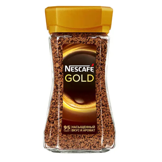 Кофе Nescafe Gold 190г растворимый, сублимированный