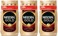 кофе растворимый Nescafe Gold, 900 г пакет (Нескафе) х 3 шт